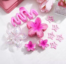 10 Pçs/set Doce Gradiente Flor