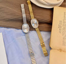 Relógio Feminino Elegante Com Pulseira De Ouro, estilo ins vintage e luxuoso